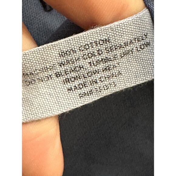 Saturday New York City blue short sleeves buttoned shirt size Small - Picture 4 of 9